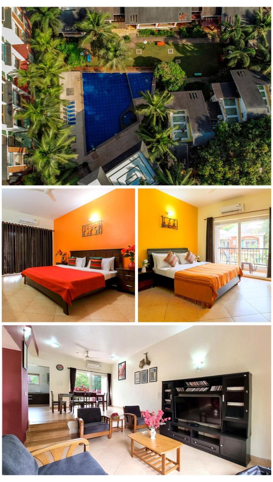La Goa Villa - 4Bhk, Baga Exterior foto